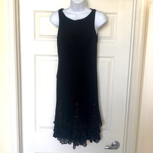 Black Silk Jones New York Classic Sheath Dress 4